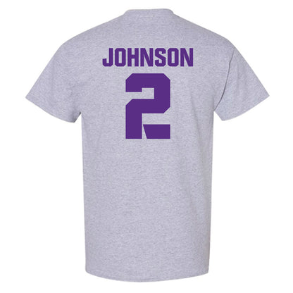 TCU - NCAA Football : Jamel Johnson - Sports Shersey T-Shirt-1