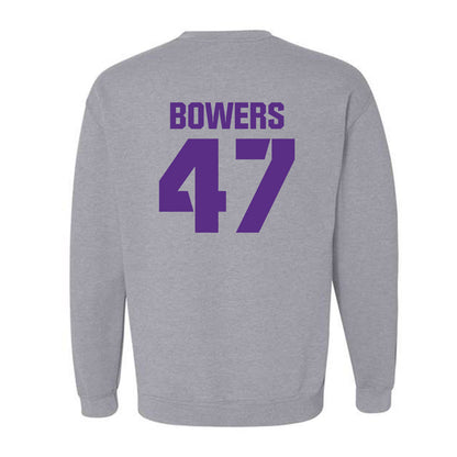 TCU - NCAA Football : Aaron Bowers - Sports Shersey Crewneck Sweatshirt-1