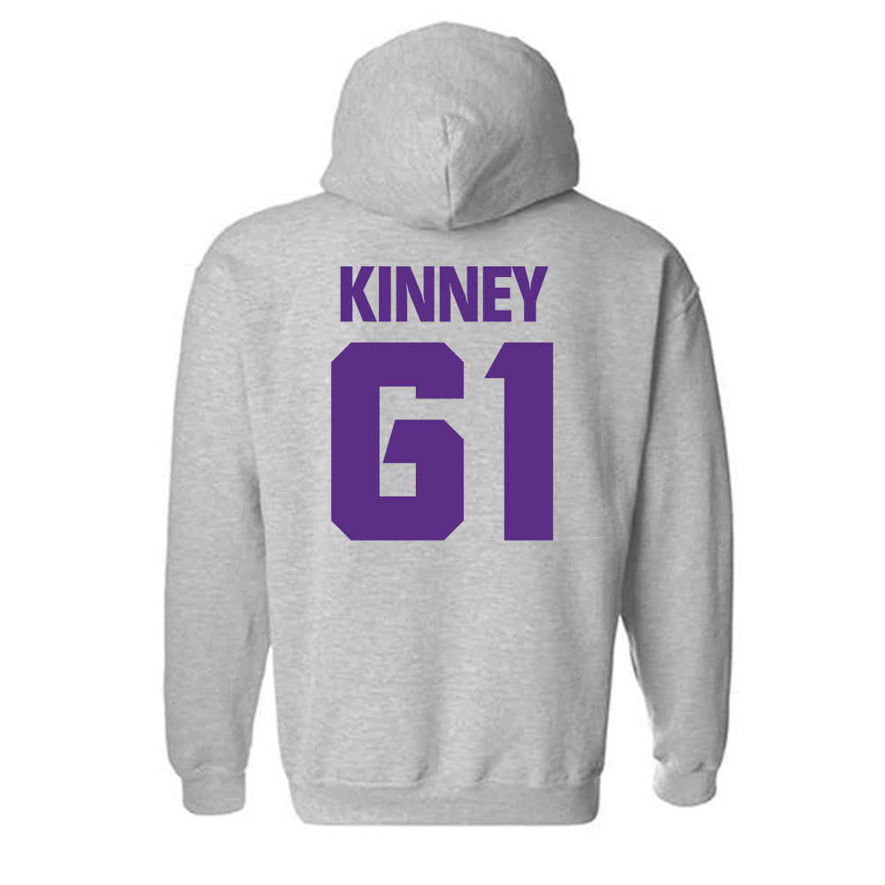 TCU - NCAA Football : Dylan Kinney - Sports Shersey Hooded Sweatshirt-1
