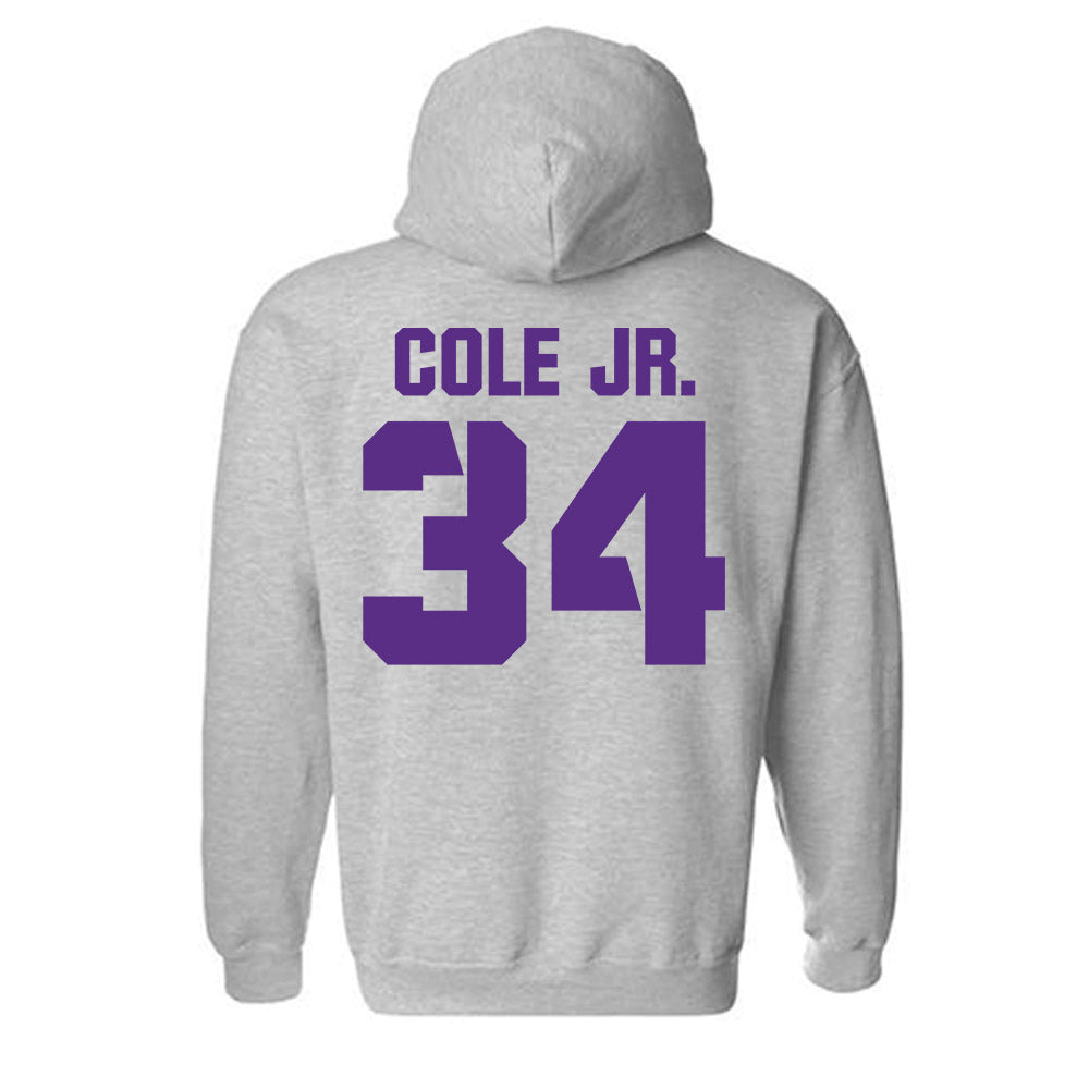 TCU - NCAA Football : Perry Cole Jr. - Sports Shersey Hooded Sweatshirt-1