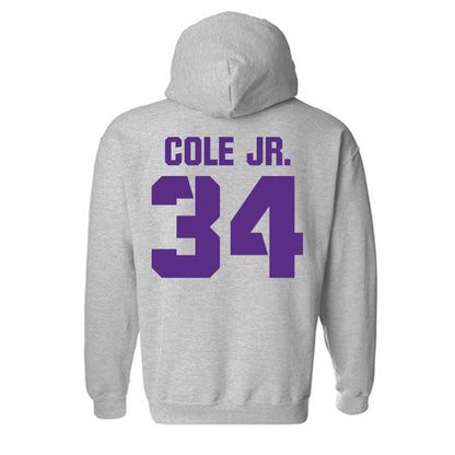 TCU - NCAA Football : Perry Cole Jr. - Sports Shersey Hooded Sweatshirt-1