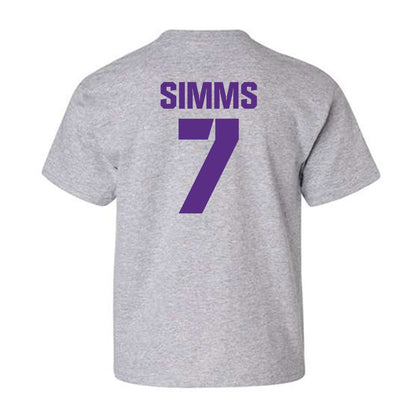 TCU - NCAA Football : Julius Simms - Sports Shersey Youth T-Shirt-1