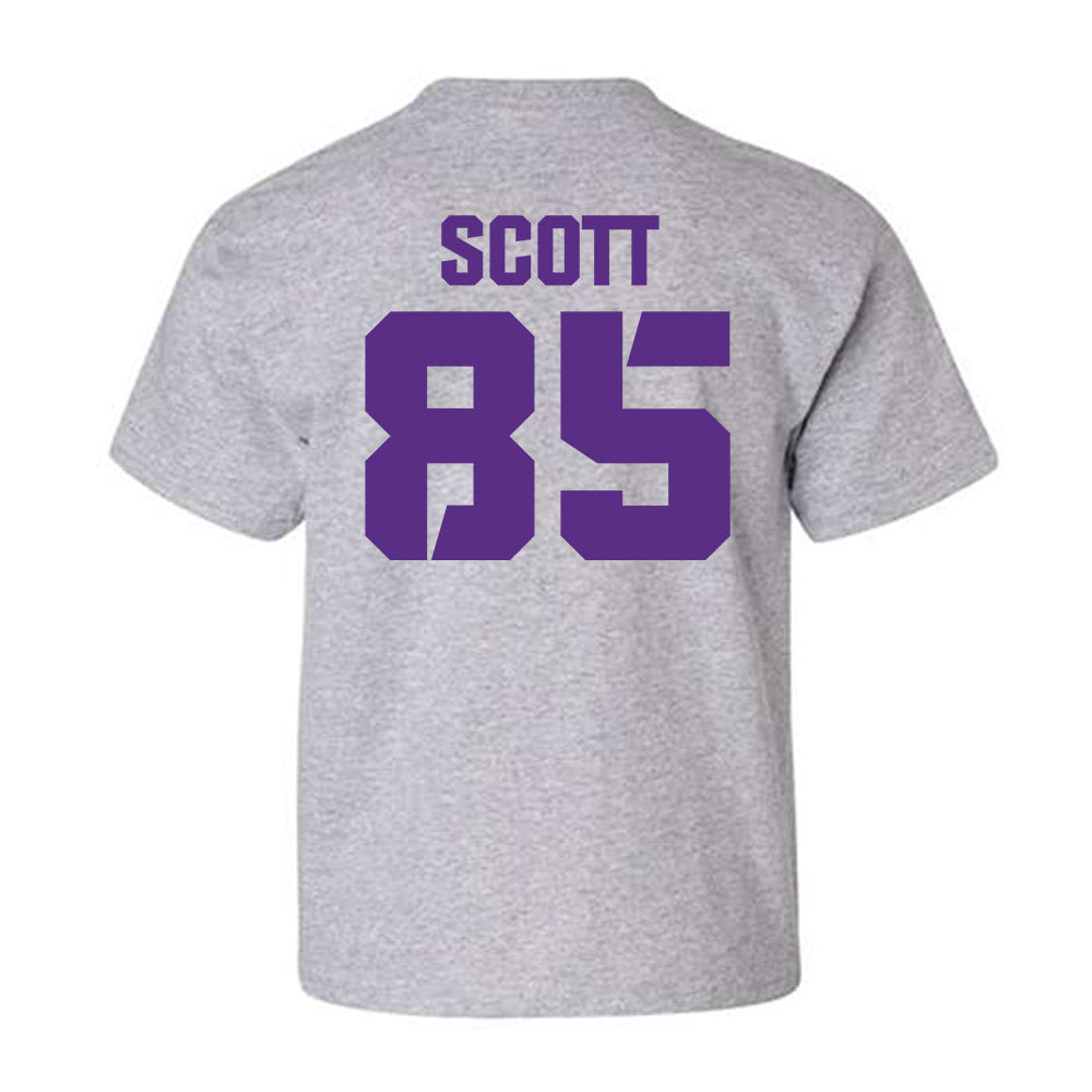 TCU - NCAA Football : James Scott - Sports Shersey Youth T-Shirt-1