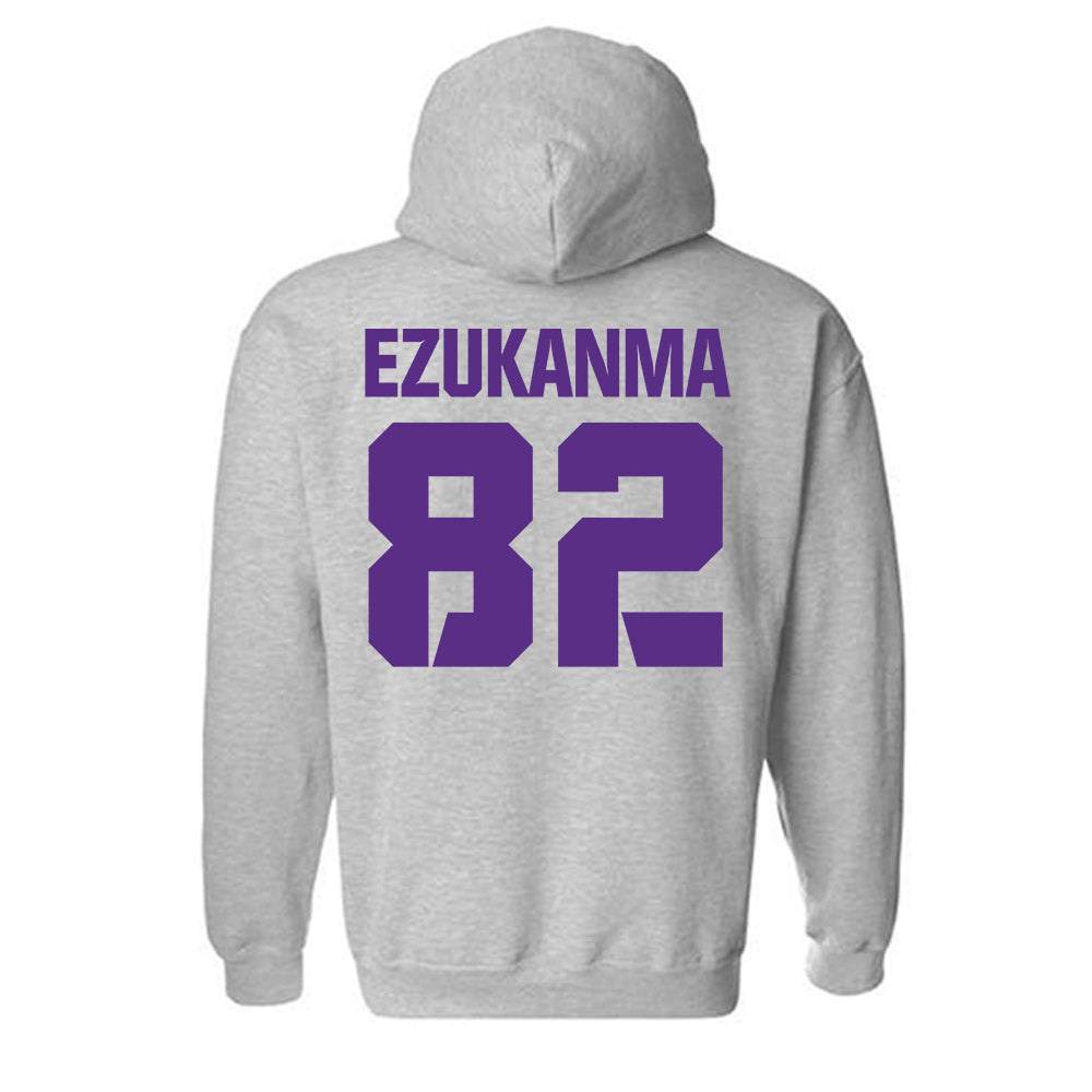 TCU - NCAA Football : Dozie Ezukanma - Sports Shersey Hooded Sweatshirt