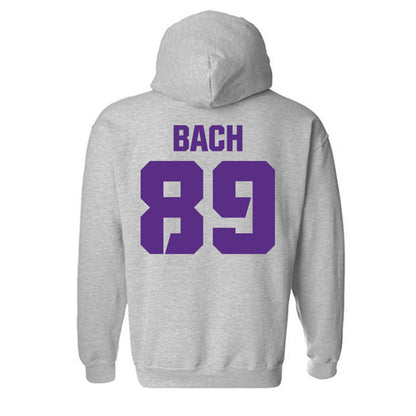 TCU - NCAA Football : Braden Bach - Sports Shersey Hooded Sweatshirt-1