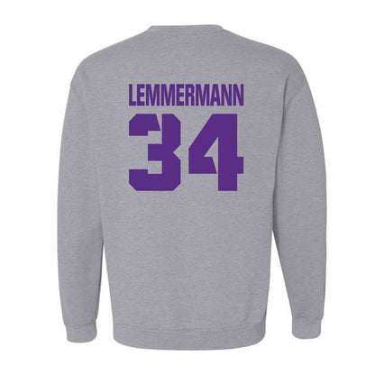 TCU - NCAA Football : Kyle Lemmermann - Sports Shersey Crewneck Sweatshirt