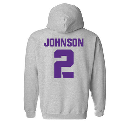 TCU - NCAA Football : Jamel Johnson - Sports Shersey Hooded Sweatshirt-1