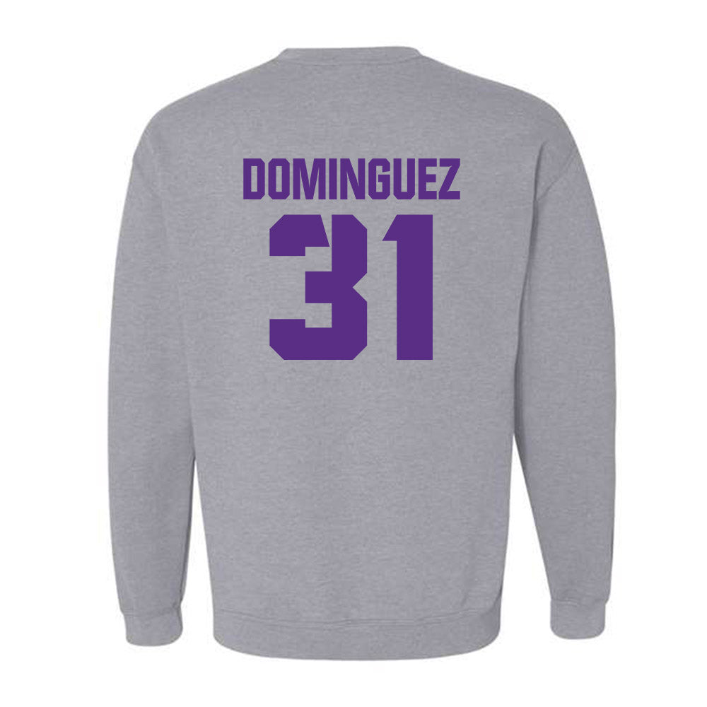 TCU - NCAA Football : Noriel Dominguez - Sports Shersey Crewneck Sweatshirt-1