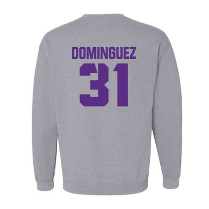 TCU - NCAA Football : Noriel Dominguez - Sports Shersey Crewneck Sweatshirt-1