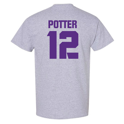 TCU - NCAA Football : David Potter - Sports Shersey T-Shirt-1