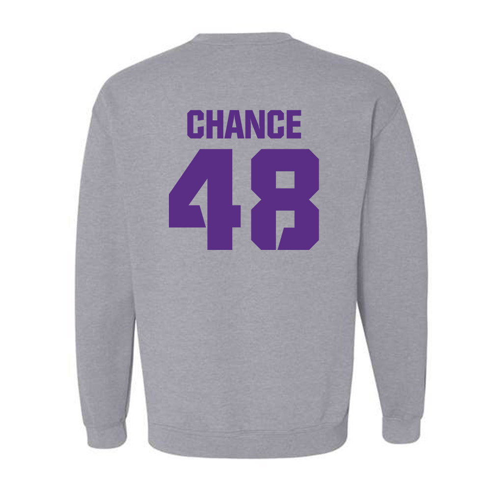 TCU - NCAA Football : John Hoyet Chance - Sports Shersey Crewneck Sweatshirt-1
