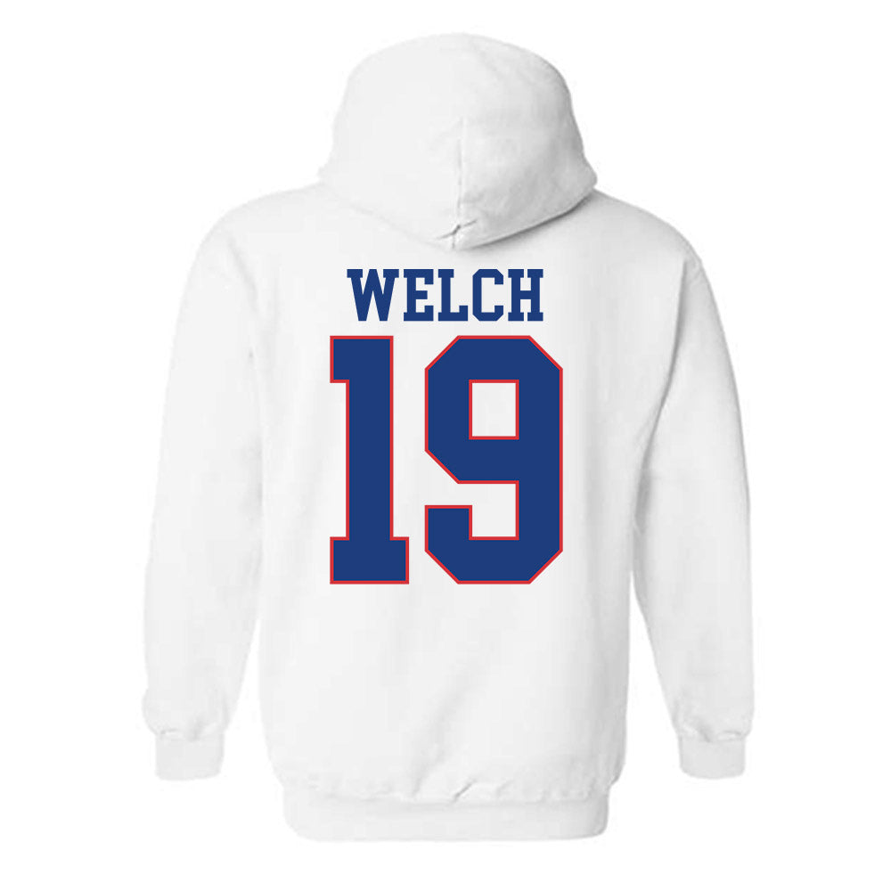 LA Tech - NCAA Football : Mason Welch - Sports Shersey Hooded Sweatshirt-1