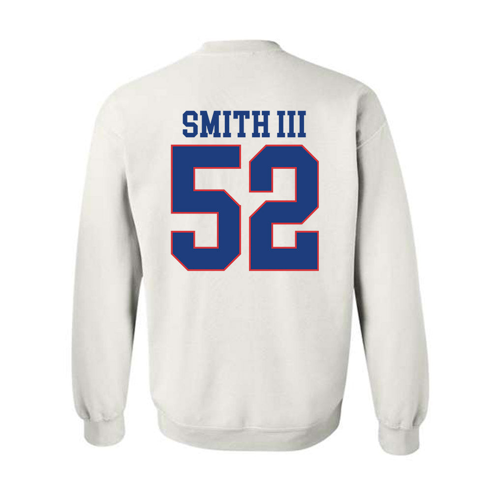 LA Tech - NCAA Football : Troy Smith III - Sports Shersey Crewneck Sweatshirt-1