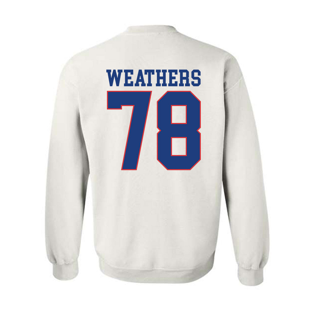 LA Tech - NCAA Football : Bryson Weathers - Sports Shersey Crewneck Sweatshirt-1