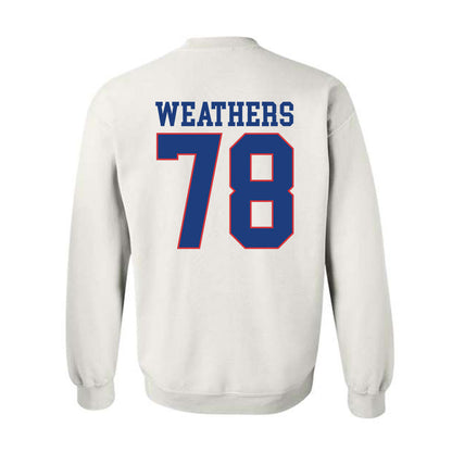 LA Tech - NCAA Football : Bryson Weathers - Sports Shersey Crewneck Sweatshirt-1
