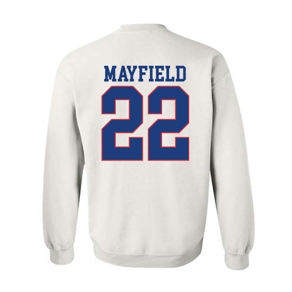 LA Tech - NCAA Football : Jadon Mayfield - Sports Shersey Crewneck Sweatshirt-1