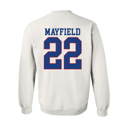 LA Tech - NCAA Football : Jadon Mayfield - Sports Shersey Crewneck Sweatshirt-1