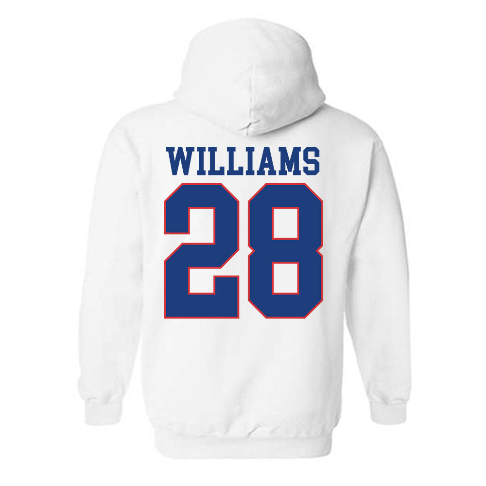LA Tech - NCAA Football : Harrison Williams - Sports Shersey Hooded Sweatshirt-1