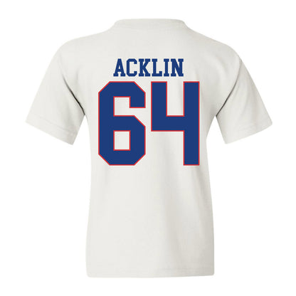 LA Tech - NCAA Football : Jake Acklin - Sports Shersey Youth T-Shirt