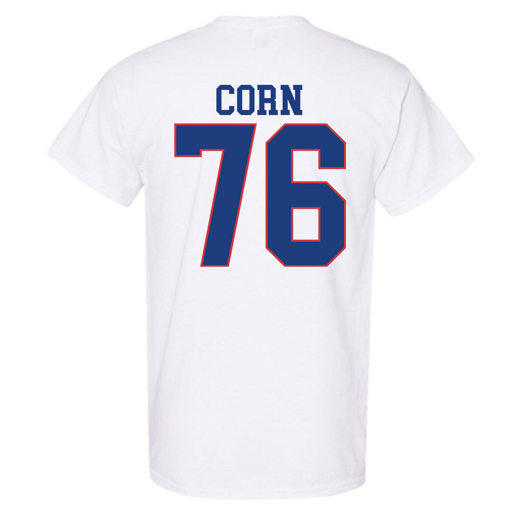 LA Tech - NCAA Football : Cyler Corn - Sports Shersey T-Shirt-1