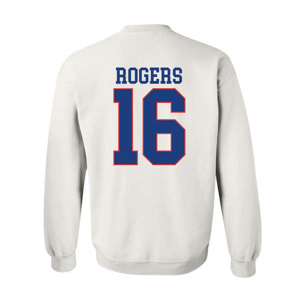 LA Tech - NCAA Football : Taeden Rogers - Sports Shersey Crewneck Sweatshirt-1