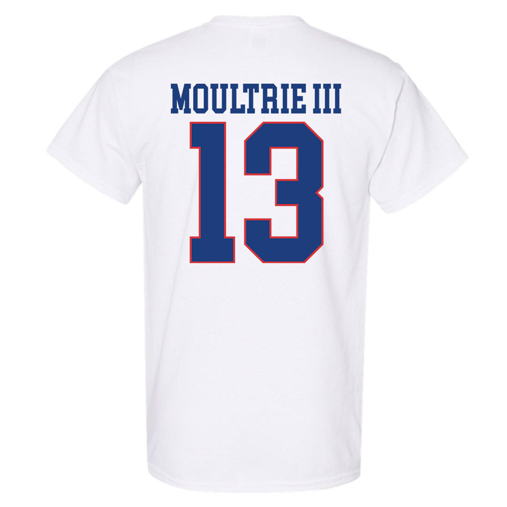 LA Tech - NCAA Football : Marcus Moultrie III - Sports Shersey T-Shirt-1