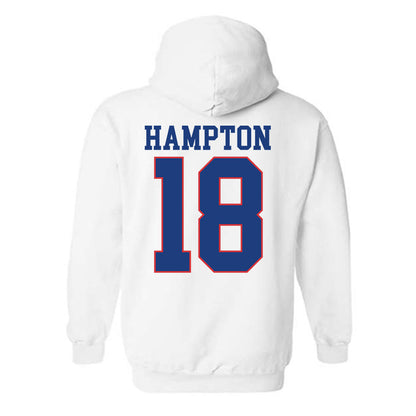 LA Tech - NCAA Football : Jaitlin Hampton - Sports Shersey Hooded Sweatshirt-1