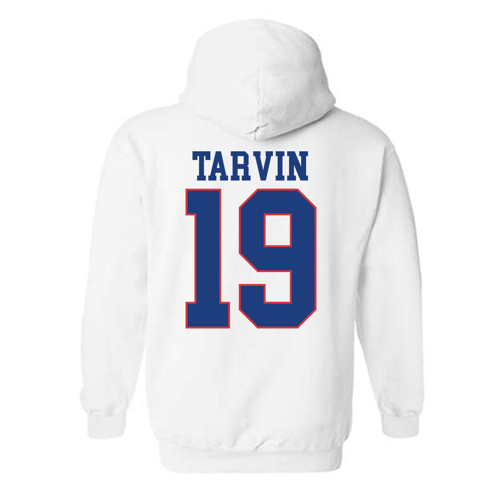 LA Tech - NCAA Football : John Tarvin - Sports Shersey Hooded Sweatshirt-1