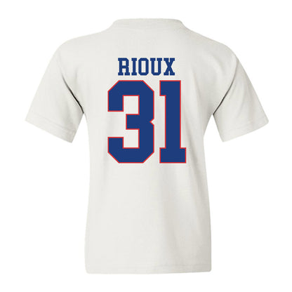 LA Tech - NCAA Football : Hunter Rioux - Sports Shersey Youth T-Shirt-1