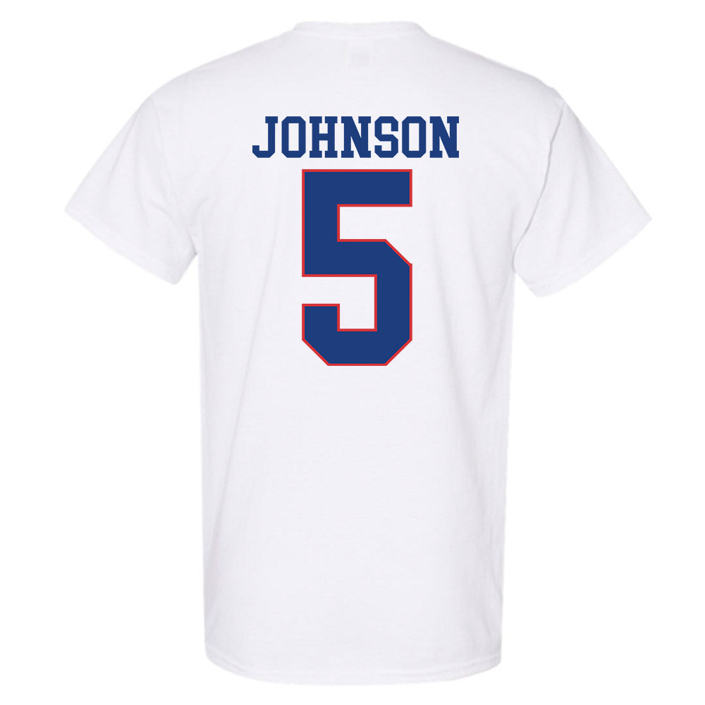 LA Tech - NCAA Football : Benji Johnson - Sports Shersey T-Shirt-1