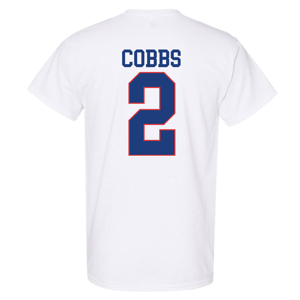 LA Tech - NCAA Football : Josh Cobbs - Sports Shersey T-Shirt-1