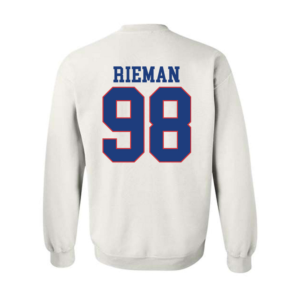 LA Tech - NCAA Football : Donovan Rieman - Sports Shersey Crewneck Sweatshirt-1