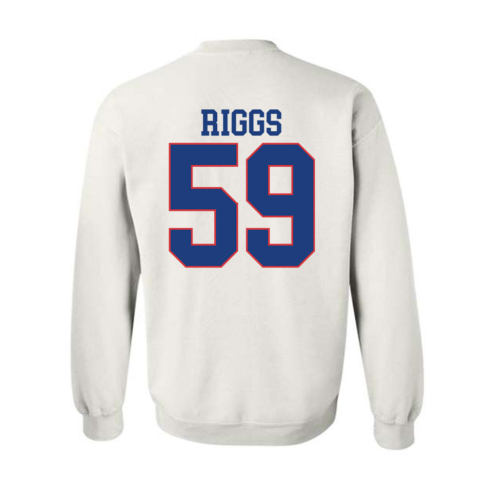 LA Tech - NCAA Football : Jake Riggs - Sports Shersey Crewneck Sweatshirt-1