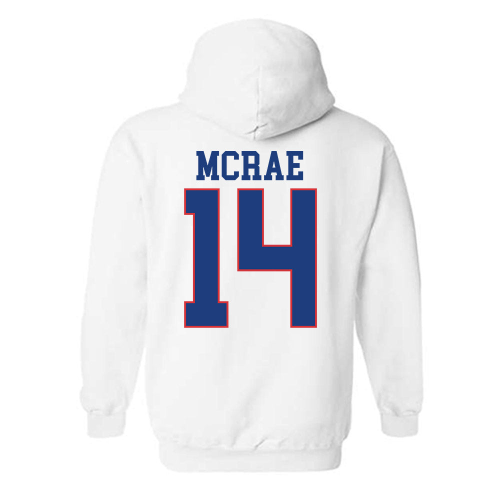 LA Tech - NCAA Football : Jordan Mcrae - Sports Shersey Hooded Sweatshirt-1