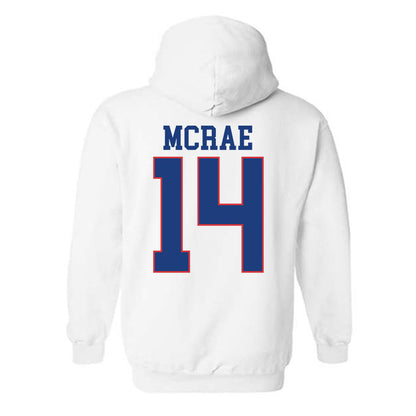 LA Tech - NCAA Football : Jordan Mcrae - Sports Shersey Hooded Sweatshirt-1