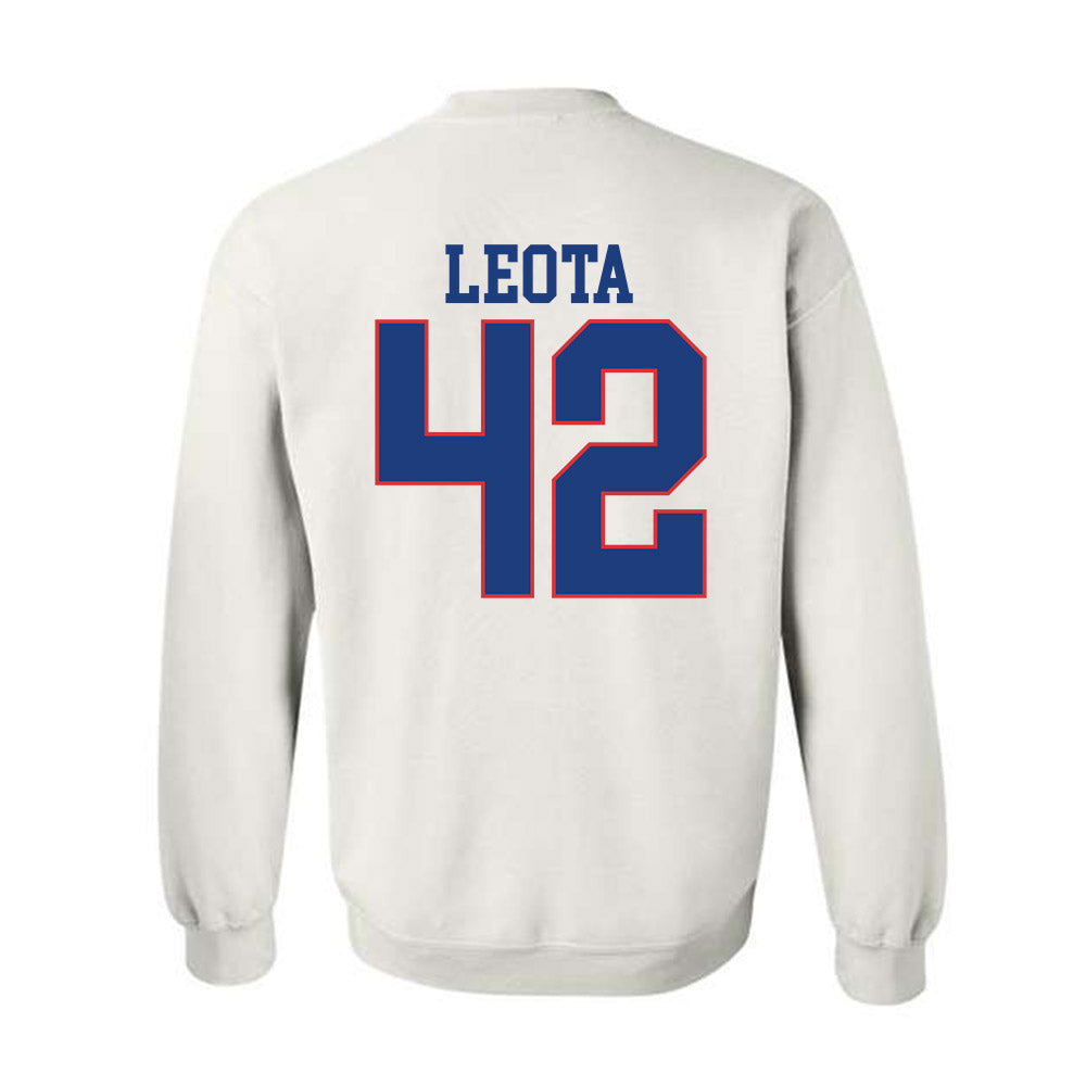 LA Tech - NCAA Football : Siosifa Leota - Sports Shersey Crewneck Sweatshirt-1