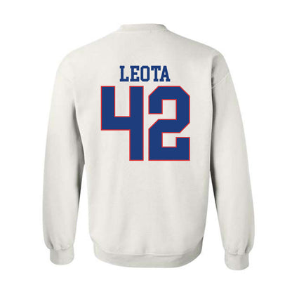 LA Tech - NCAA Football : Siosifa Leota - Sports Shersey Crewneck Sweatshirt-1