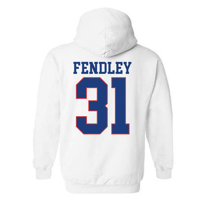 LA Tech - NCAA Football : Will Fendley - Sports Shersey Hooded Sweatshirt-1