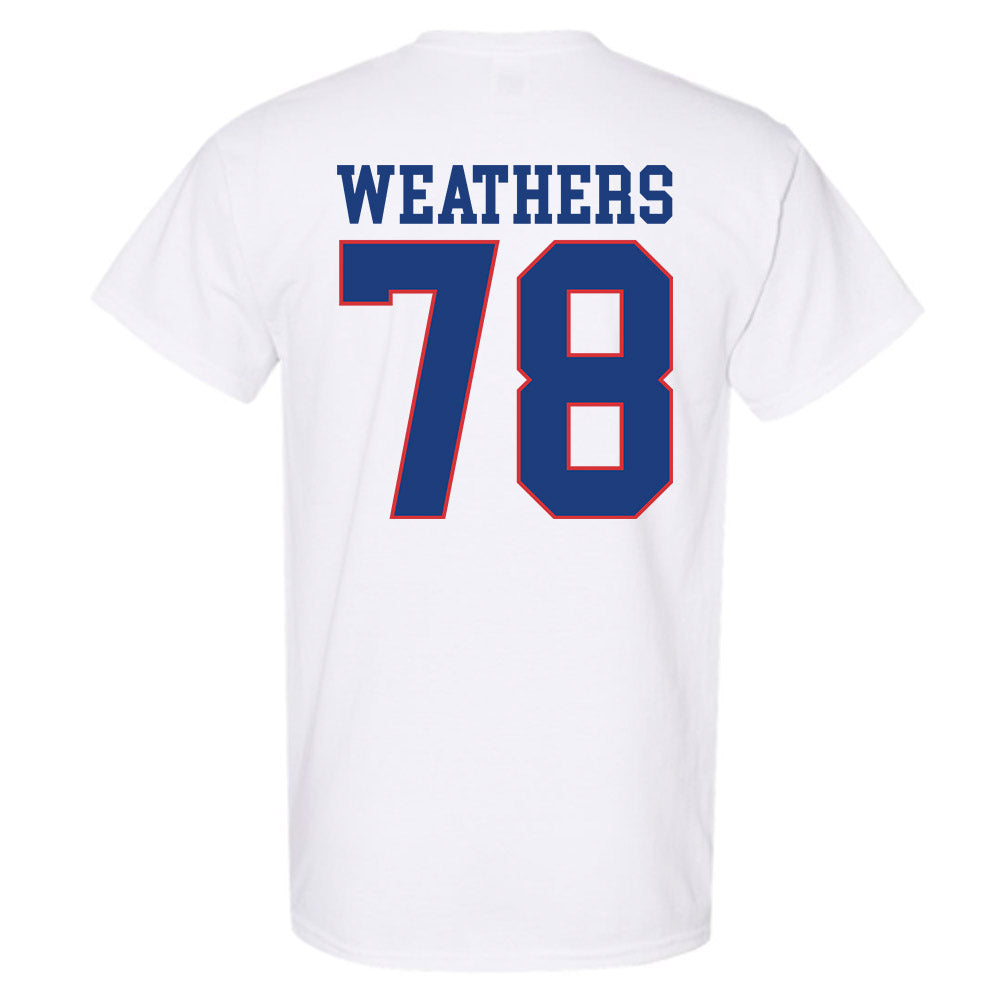 LA Tech - NCAA Football : Bryson Weathers - Sports Shersey T-Shirt-1