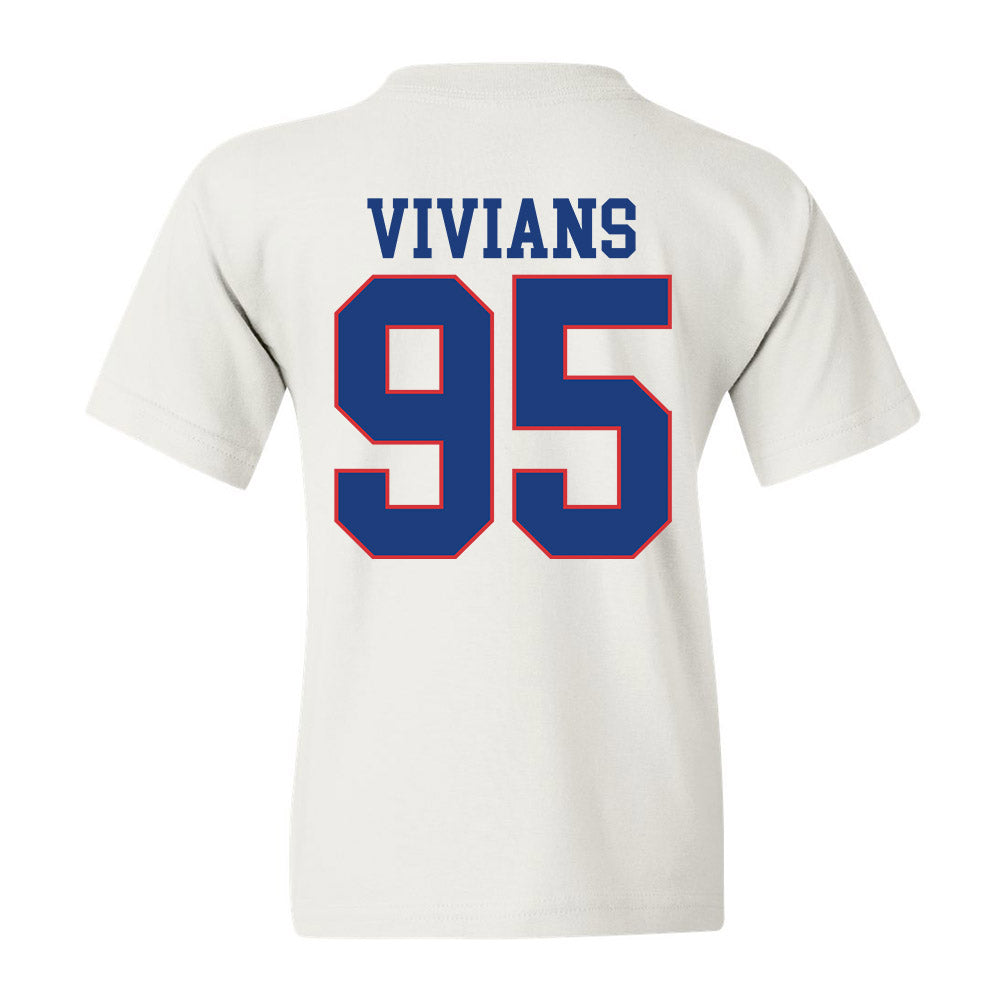 LA Tech - NCAA Football : Trevell Vivians - Sports Shersey Youth T-Shirt