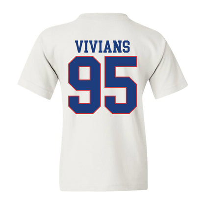 LA Tech - NCAA Football : Trevell Vivians - Sports Shersey Youth T-Shirt