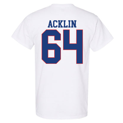 LA Tech - NCAA Football : Jake Acklin - Sports Shersey T-Shirt