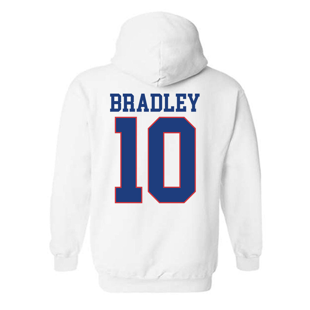LA Tech - NCAA Football : Jackson Bradley - Sports Shersey Hooded Sweatshirt-1