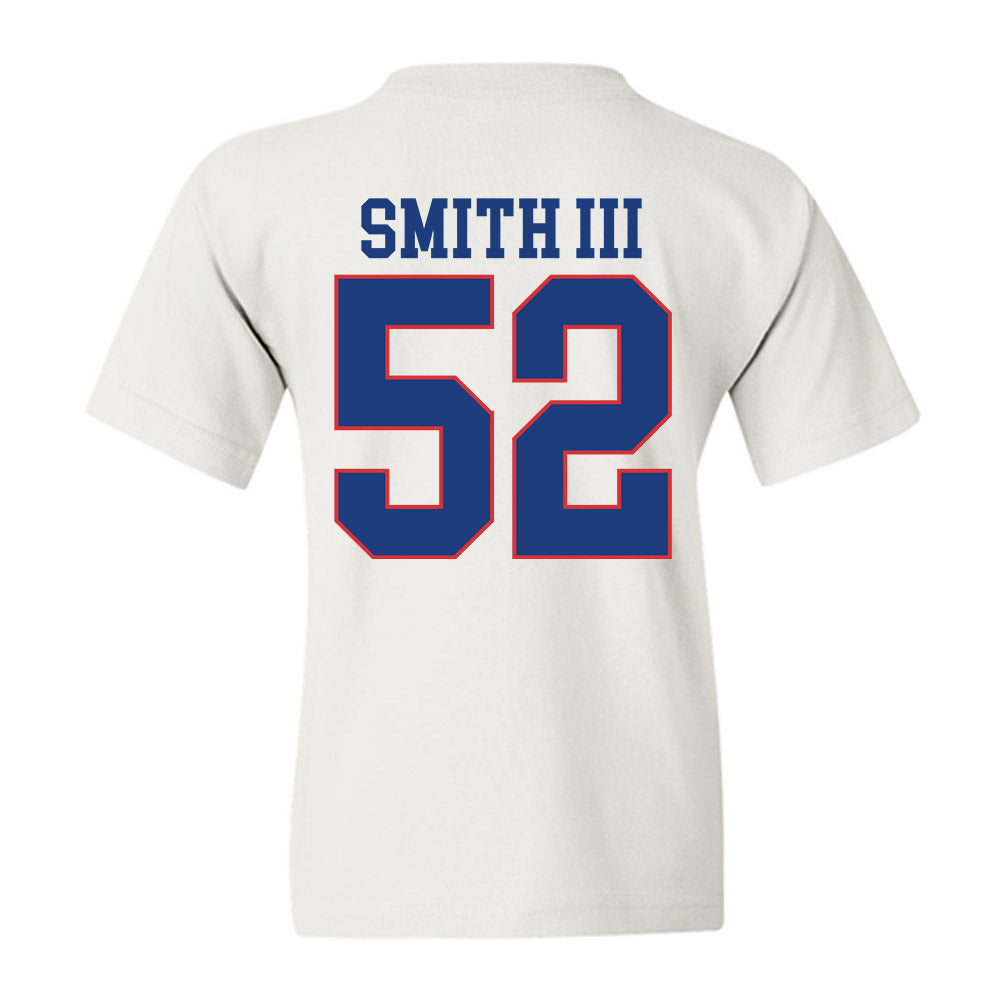 LA Tech - NCAA Football : Troy Smith III - Sports Shersey Youth T-Shirt-1