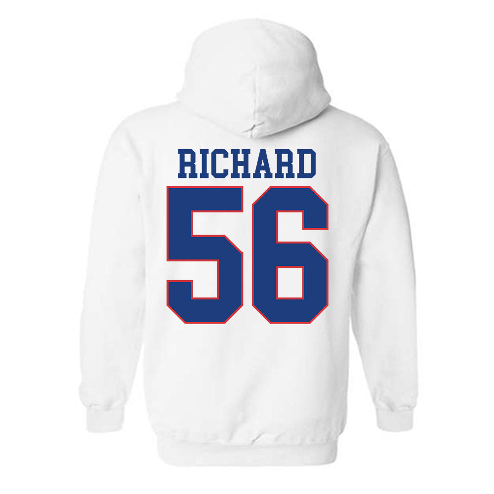 LA Tech - NCAA Football : Andrew Richard - Sports Shersey Hooded Sweatshirt-1