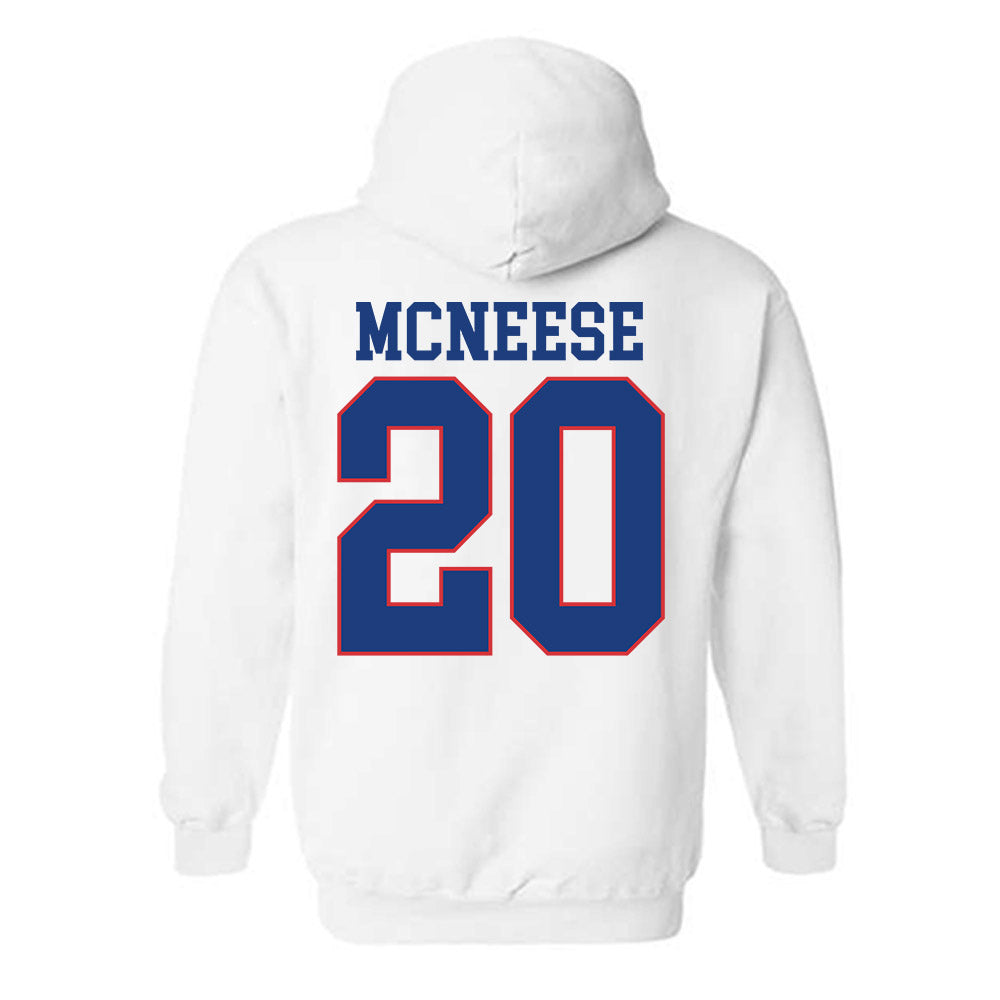 LA Tech - NCAA Football : Kenyatta McNeese - Sports Shersey Hooded Sweatshirt-1