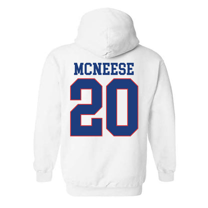 LA Tech - NCAA Football : Kenyatta McNeese - Sports Shersey Hooded Sweatshirt-1