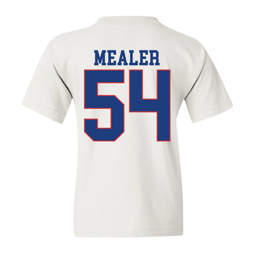 LA Tech - NCAA Football : Toby Mealer - Sports Shersey Youth T-Shirt-1