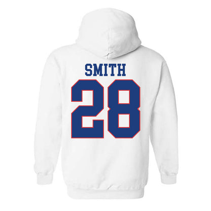 LA Tech - NCAA Football : Jeremiah Smith - Sports Shersey Hooded Sweatshirt-1