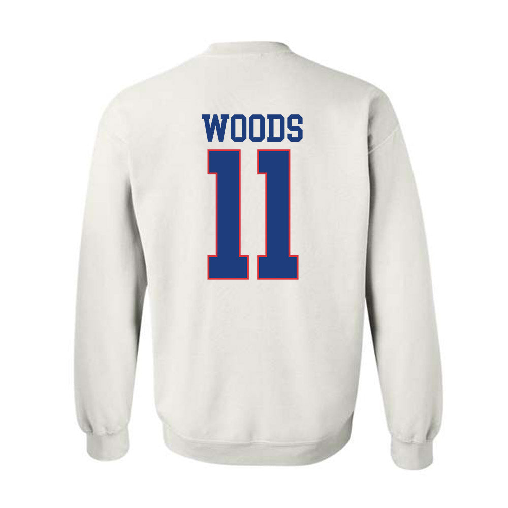 LA Tech - NCAA Football : Cedric Woods - Sports Shersey Crewneck Sweatshirt